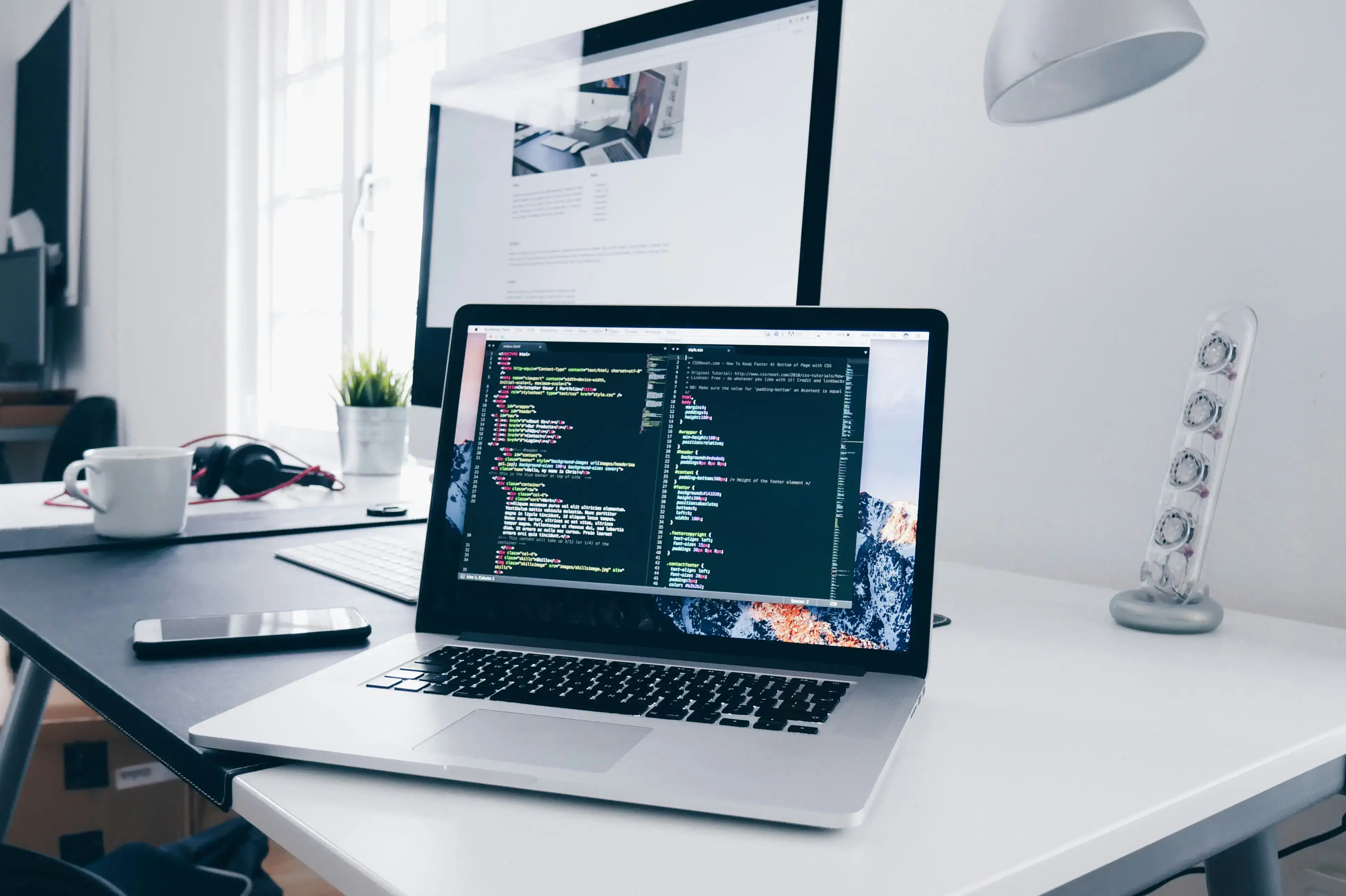 AH Digital Solutions web development agency team and workspace